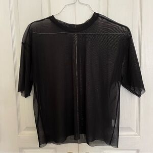 Sheer Mesh Top